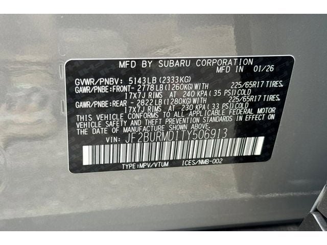 2026 Subaru OUTBACK Wilderness