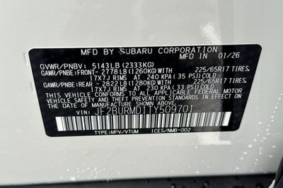 2026 Subaru OUTBACK Wilderness