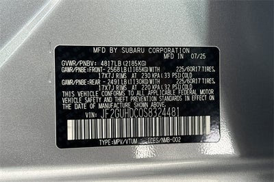 2025 Subaru CROSSTREK Premium