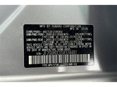 2025 Subaru CROSSTREK Premium