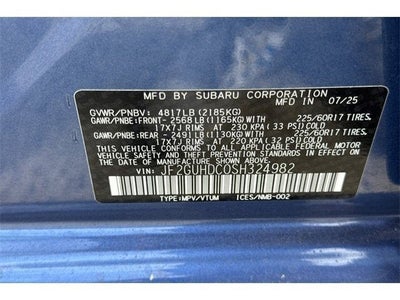 2025 Subaru CROSSTREK Premium