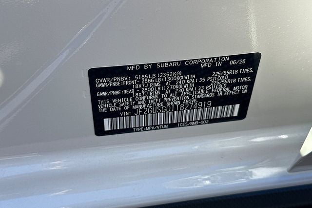 2026 Subaru CROSSTREK Sport Hybrid