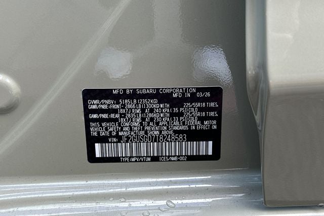 2026 Subaru CROSSTREK Sport Hybrid