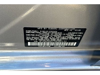 2026 Subaru CROSSTREK Sport Hybrid