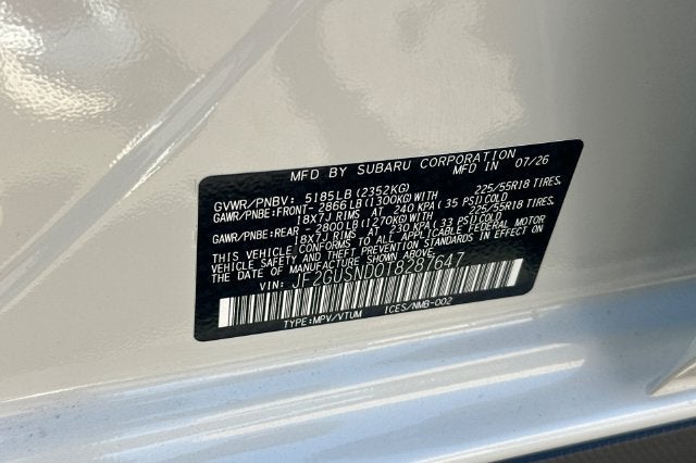 2026 Subaru CROSSTREK Limited Hybrid