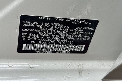 2026 Subaru CROSSTREK Limited Hybrid