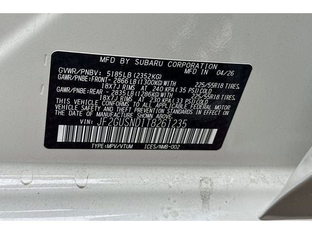 2026 Subaru CROSSTREK Limited Hybrid