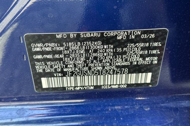 2026 Subaru CROSSTREK Limited Hybrid