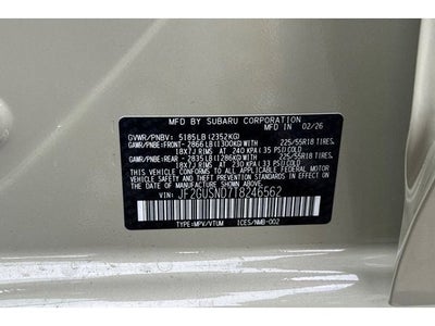 2026 Subaru CROSSTREK Limited Hybrid