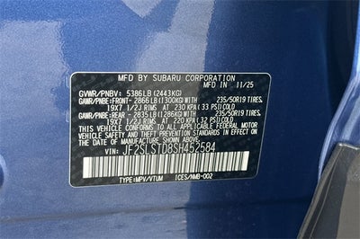 2025 Subaru FORESTER Touring Hybrid