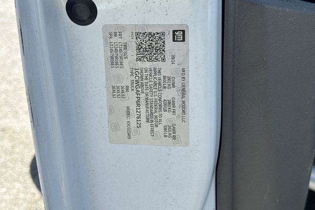 2024 Chevrolet Express 2500 Work Van Cargo