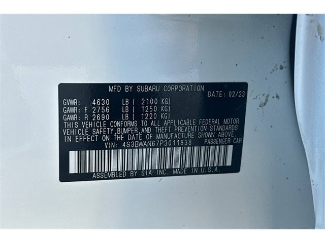 2023 Subaru Legacy Limited