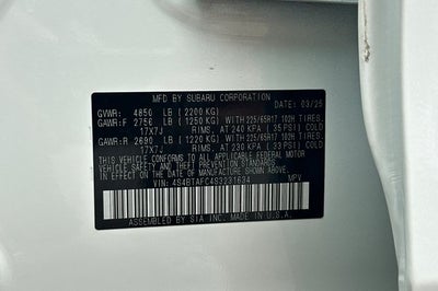 2025 Subaru Outback Premium