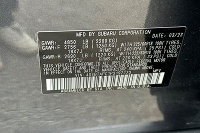 2023 Subaru Outback Touring