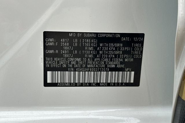 2025 Subaru Crosstrek Sport