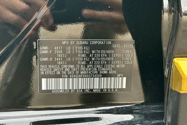 2025 Subaru Crosstrek Sport