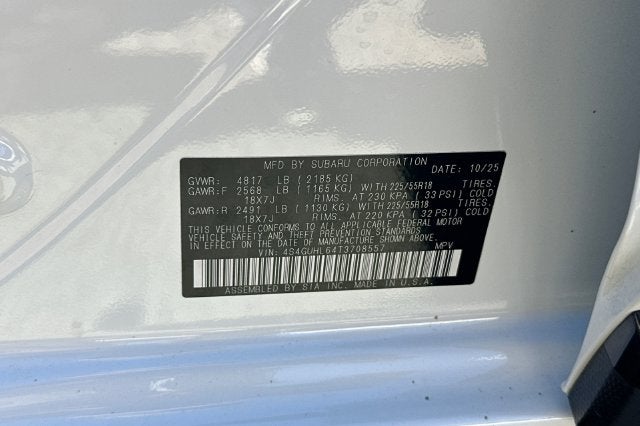 2026 Subaru Crosstrek Limited