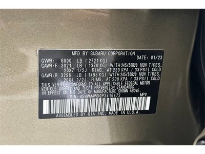 2023 Subaru Ascent Touring