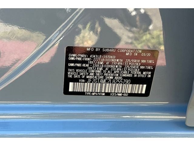 2020 Subaru Crosstrek Limited