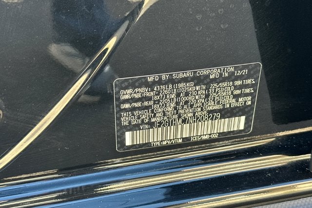2022 Subaru Crosstrek Limited