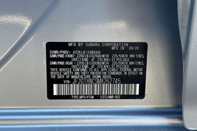 2021 Subaru Crosstrek Limited