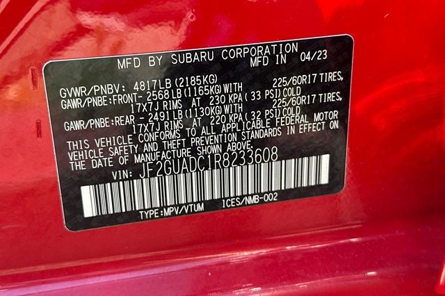 2024 Subaru Crosstrek Premium