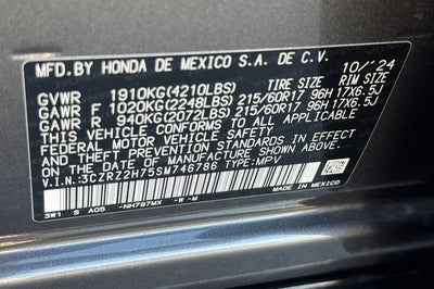 2025 Honda HR-V EX-L