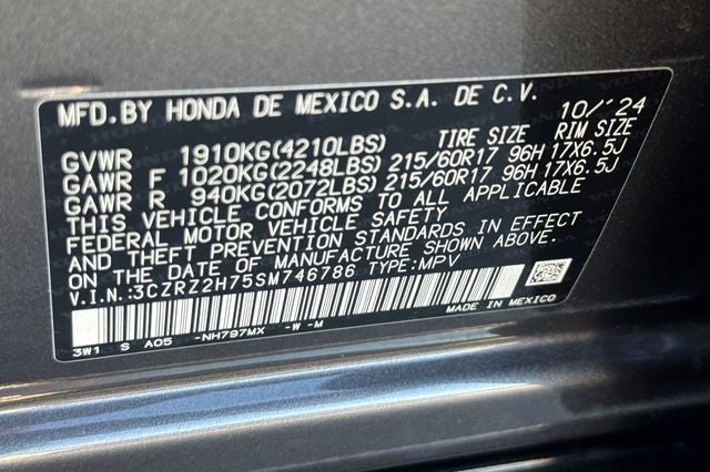 2025 Honda HR-V EX-L