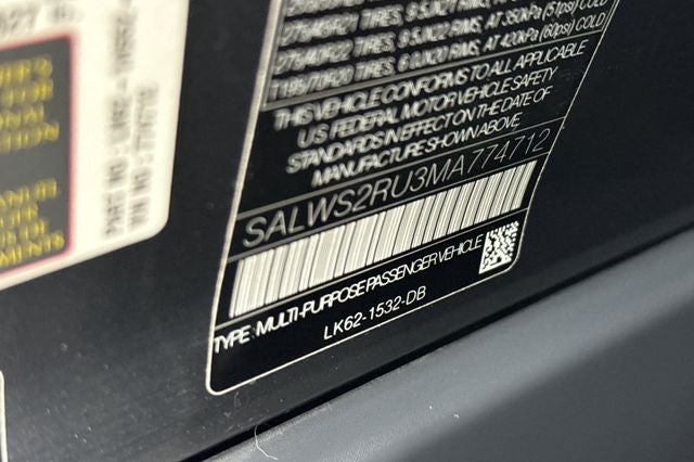 2021 Land Rover Range Rover Sport HST