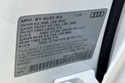 2025 Audi Q5 quattro