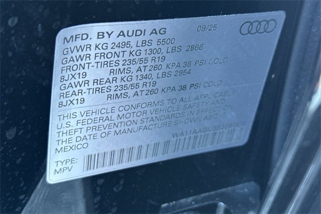 2025 Audi All-new Q5 quattro