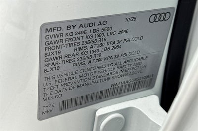 2025 Audi Q5 quattro