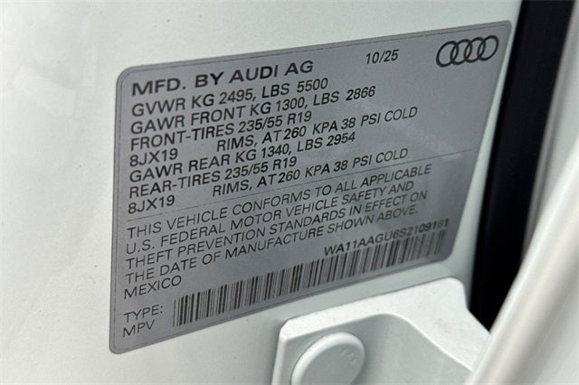 2025 Audi Q5 quattro