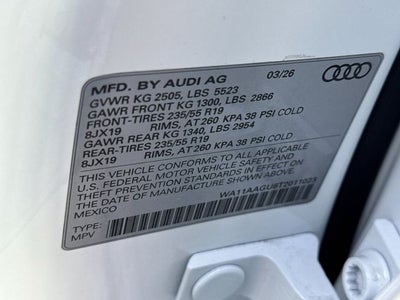 2026 Audi Q5 quattro