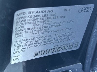 2025 Audi Q5 2.0T Premium quattro