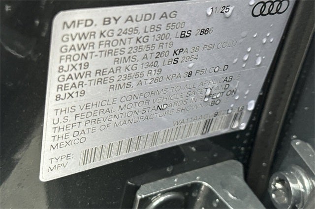 2025 Audi Q5 quattro