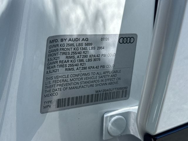 2026 Audi SQ5 Premium Plus quattro