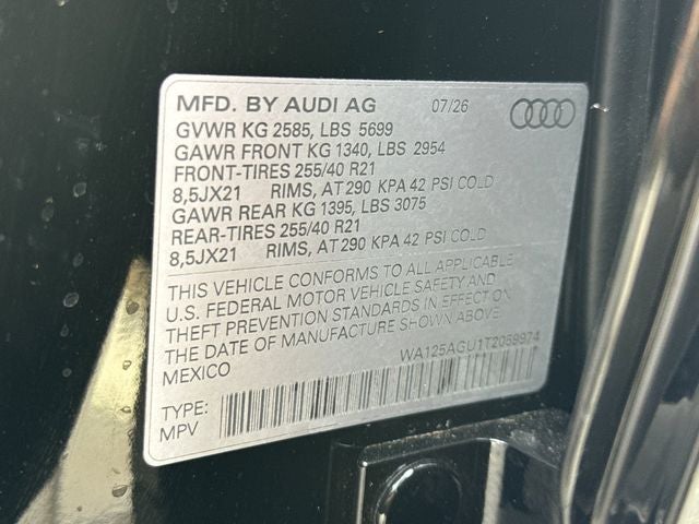 2026 Audi SQ5 Premium Plus quattro