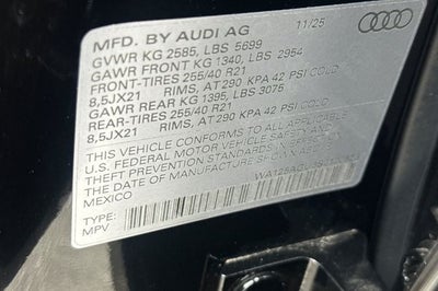 2025 Audi SQ5 3.0T Premium Plus quattro