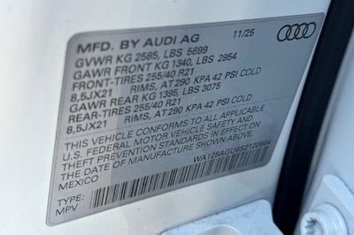 2025 Audi SQ5 3.0T Premium Plus quattro