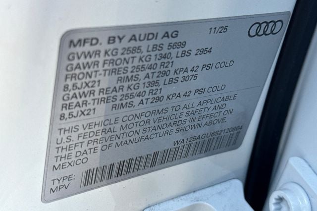 2025 Audi SQ5 3.0T Premium Plus quattro