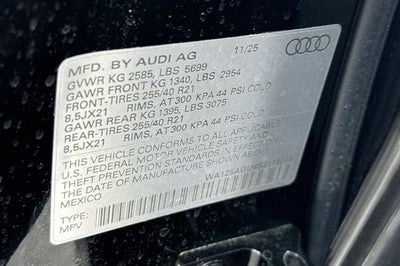 2025 Audi SQ5 3.0T Premium Plus quattro