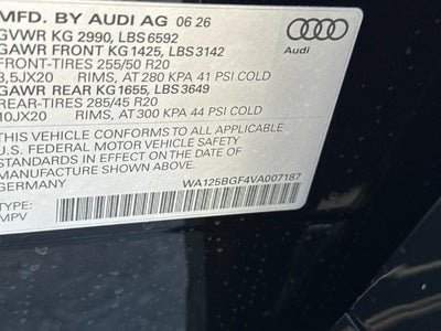 2027 Audi SQ6 e-tron Premium Plus quattro