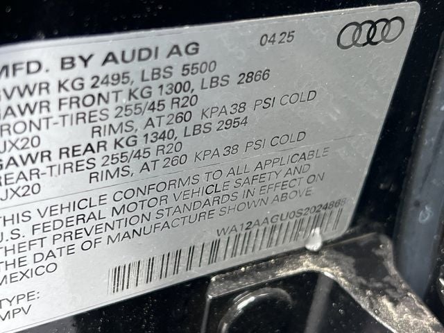 2025 Audi Q5 2.0T Premium Plus quattro