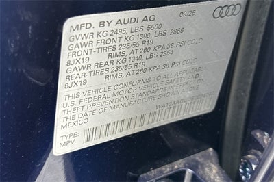 2025 Audi Q5 2.0T Premium Plus quattro