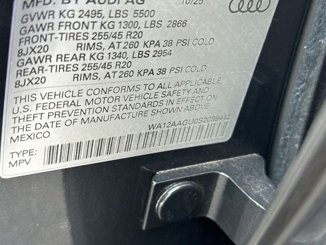 2025 Audi Q5 2.0T Premium Plus quattro