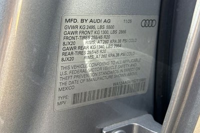 2025 Audi Q5 2.0T Premium Plus quattro