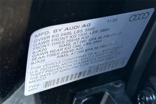 2025 Audi Q5 2.0T Premium Plus quattro