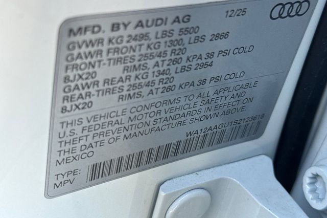 2025 Audi Q5 2.0T Premium Plus quattro