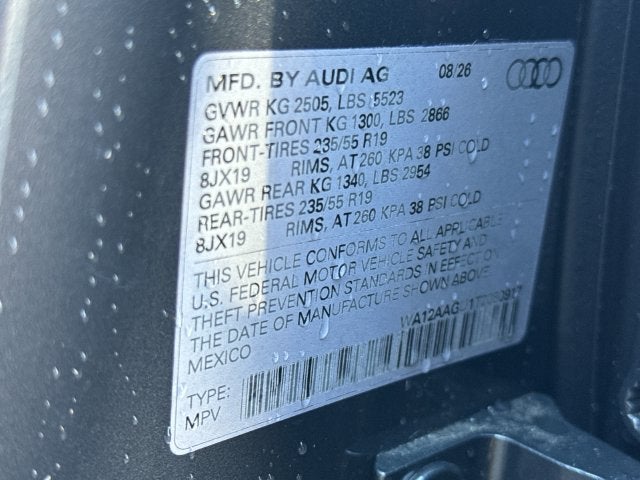 2026 Audi Q5 2.0T Premium Plus quattro